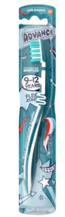 AQUAFRESH ADVANCE PERIUTA DE DINTI SOFT 9-12ANI