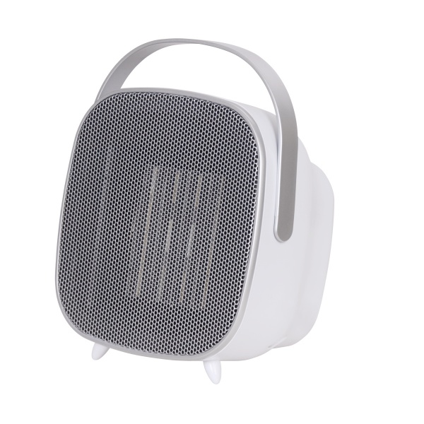 Aeroterma ceramica alba, cu maner de portabilitate, putere 1500W, timer, Zilan