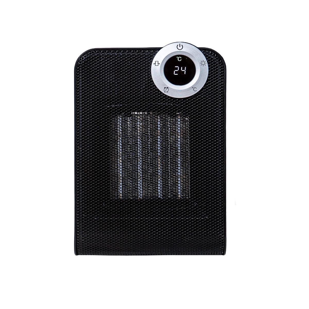 Aeroterma ceramica, putere 1800W, motor din cupru, rezistenta la apa IPX1, display, Zilan