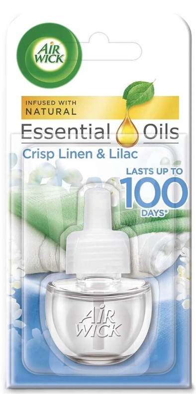 AIRWICK ODORIZANT CAM. EL. REZ. 19ML LINEN&LILIAC