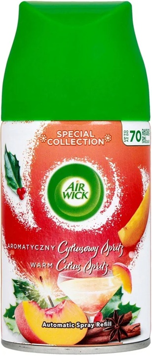Rezerva odorizant automat de camera Air Wick, Spritz Fructat, 250 ml