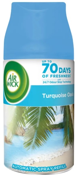 AIRWICK FRESHM. ODORIZANT CAM. REZ. 250ML TURQUOISE OASIS