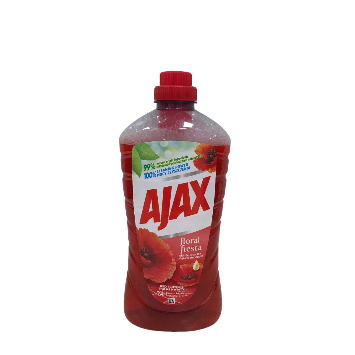 AJAX FLORAL FIESTA DETERGENT MULTISUPRAFETE RED FLOWERS 1L