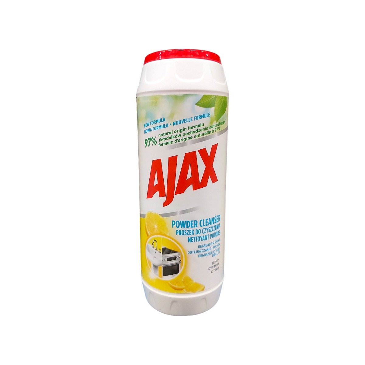 AJAX PRAF DE CURATAT LEMON 450G