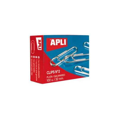 Agrafe de birou Apli, 26 mm, 100 buc/cutie