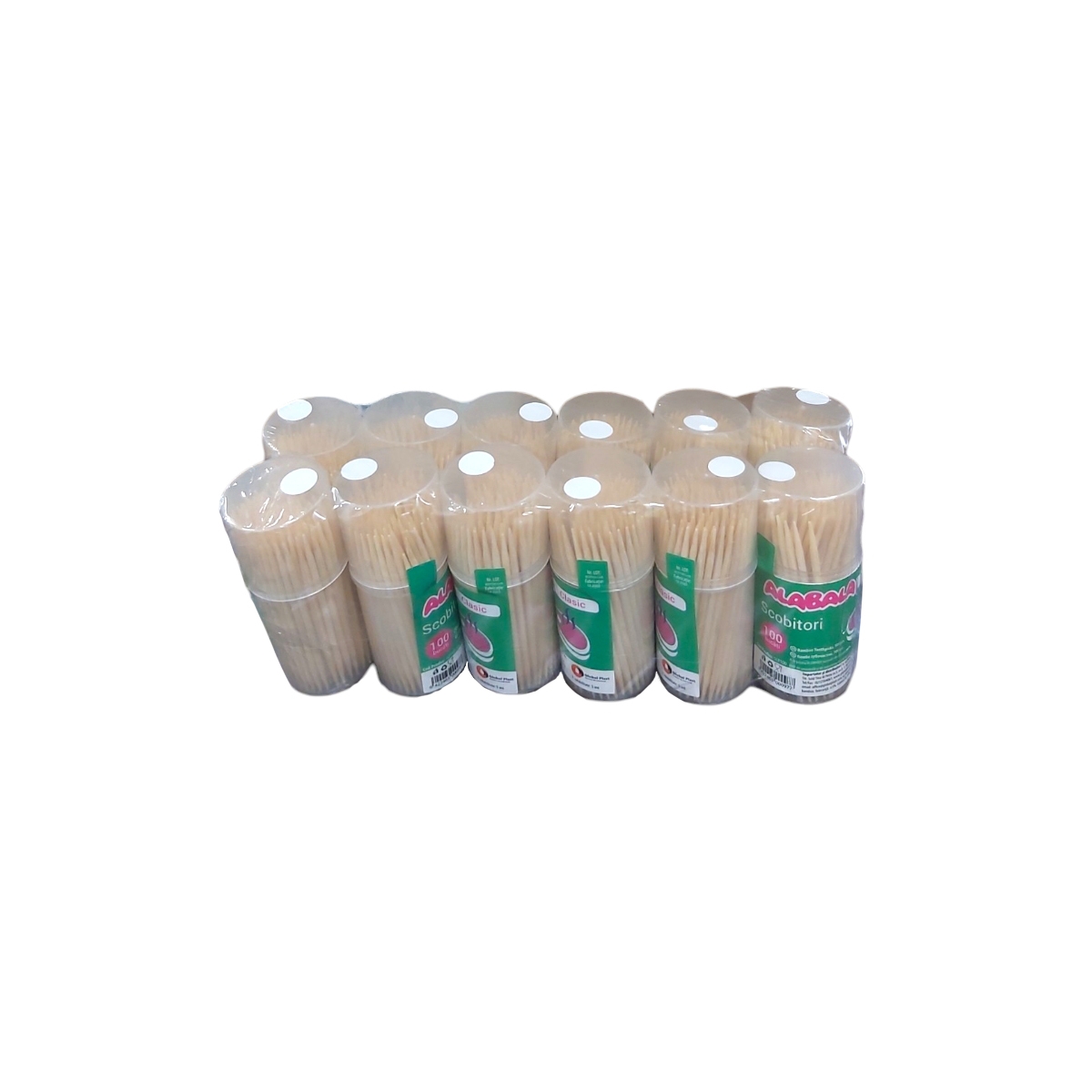 ALABALA SCOBITORI 100BUC/TUB 12TUBURI/SET