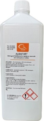 Detergent Lichid, Albafort pentru spalare manuala sau automata a rufelor, 1 L