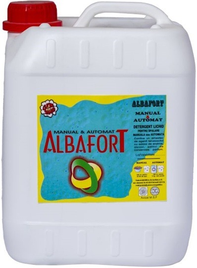 Detergent Lichid, Albafort pentru spalare manuala sau automata a rufelor, 5 L
