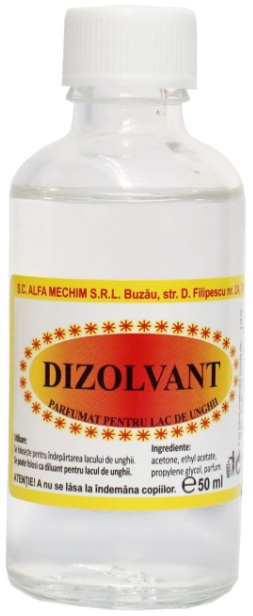 ALFA DIZOLVANT LAC UNGHII, 1 BUC, 50 ML
