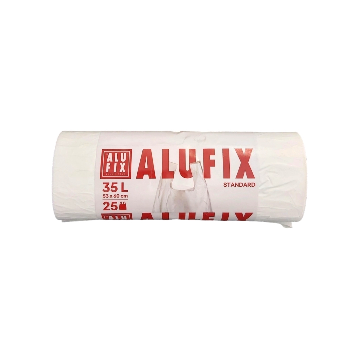 ALUFIX SACI GUNOI CU MANER 53X60CM 35 L 25BUC/ROLA