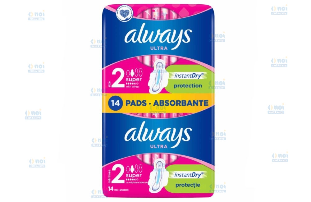 ALWAYS ABSORBANTE ULTRA SUPER NR2 14BUC