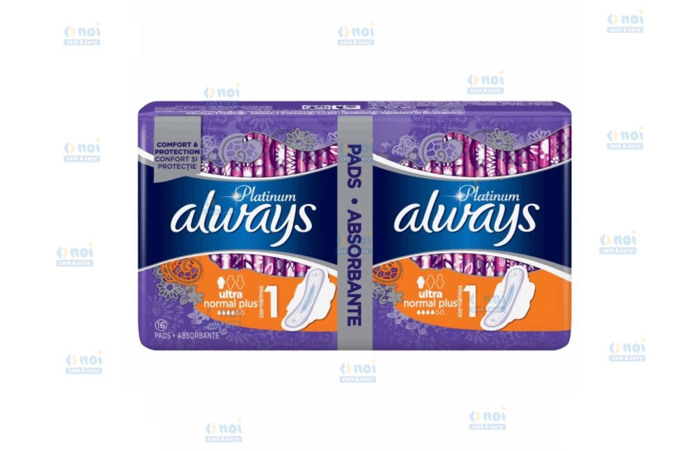 ALWAYS PLATINUM ABSORBANTE NORMAL NR1 16BUC