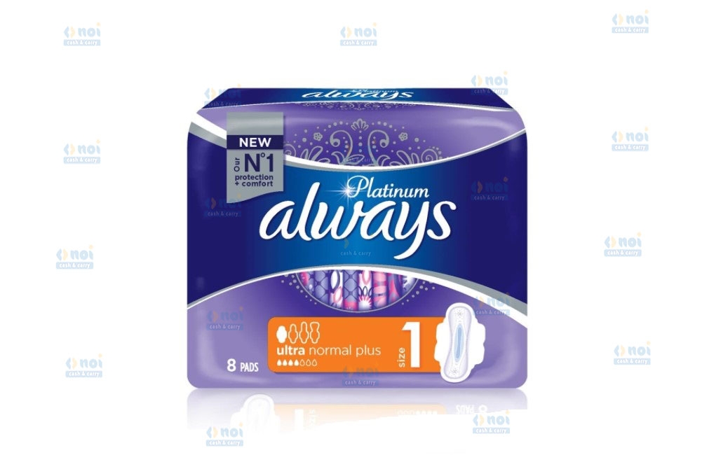 ALWAYS PLATINUM ABSORBANTE NORMAL NR1 8BUC