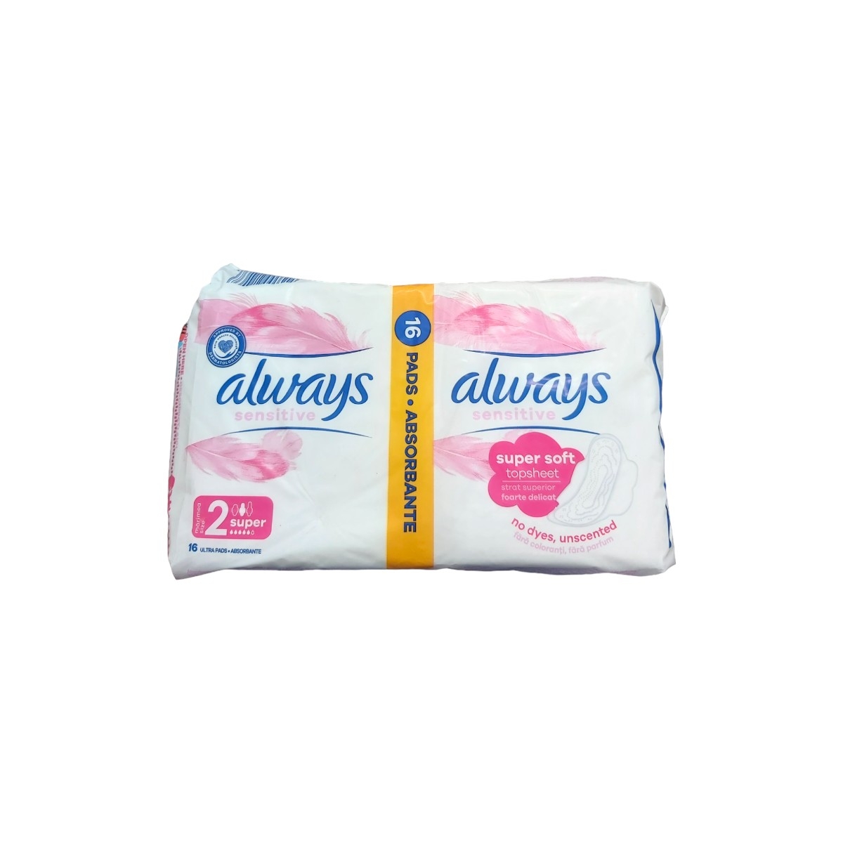 ALWAYS SENSITIVE ABSORBANTE SUPER SOFT NR2 16BUC