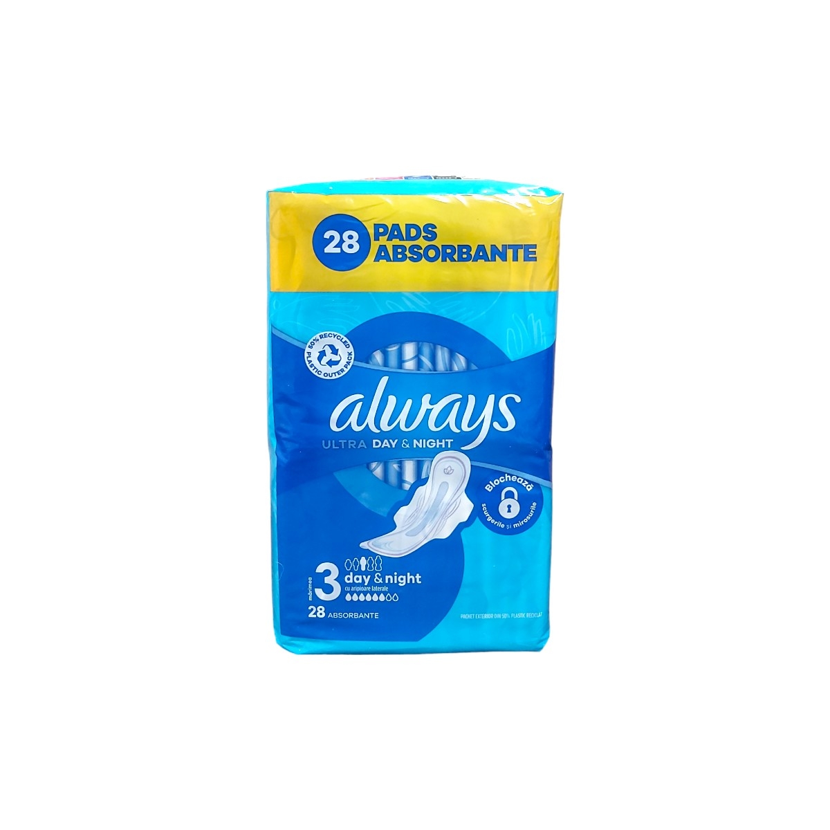 ALWAYS ULTRA ABSORBANTE DAY&NIGHT NR3 28BUC