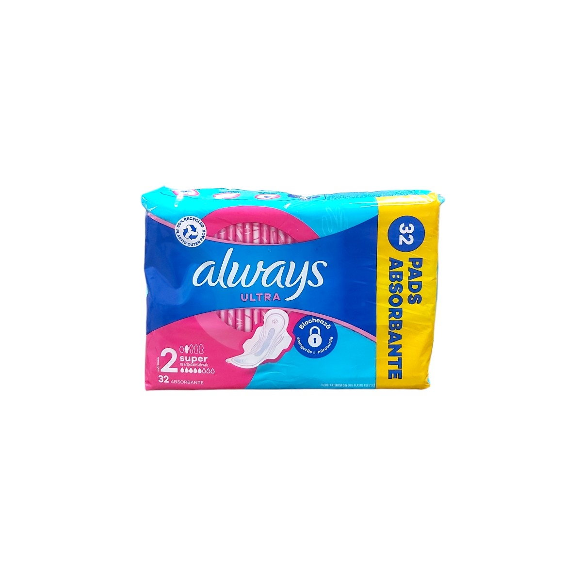 ALWAYS ULTRA ABSORBANTE SUPER NR2 32BUC