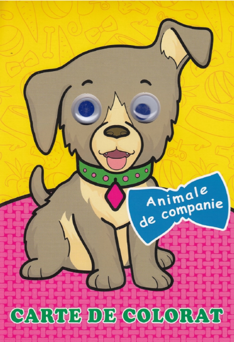 Animale de companie. Carte de colorat