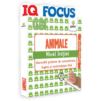 Animale. Nivel Initiat. Colectia IQ focus