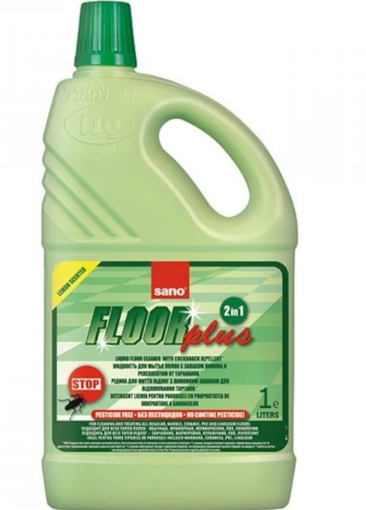 SANO FLOOR PLUS DETERGENT PARDOSELI 2IN1 1L