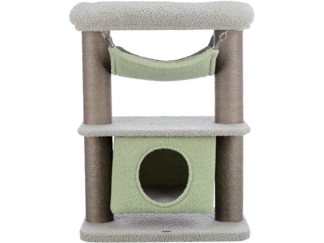 Trixie Ansamblu de Joaca, Junior Lunito, 52x34 cm/ h: 71 cm, Gri/Verde Menta, 44442