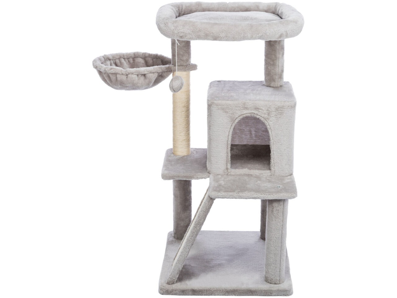 Trixie Ansamblu De Joaca, Junior Pepito, 48x48 cm/ h: 98 cm, Gri, 44435