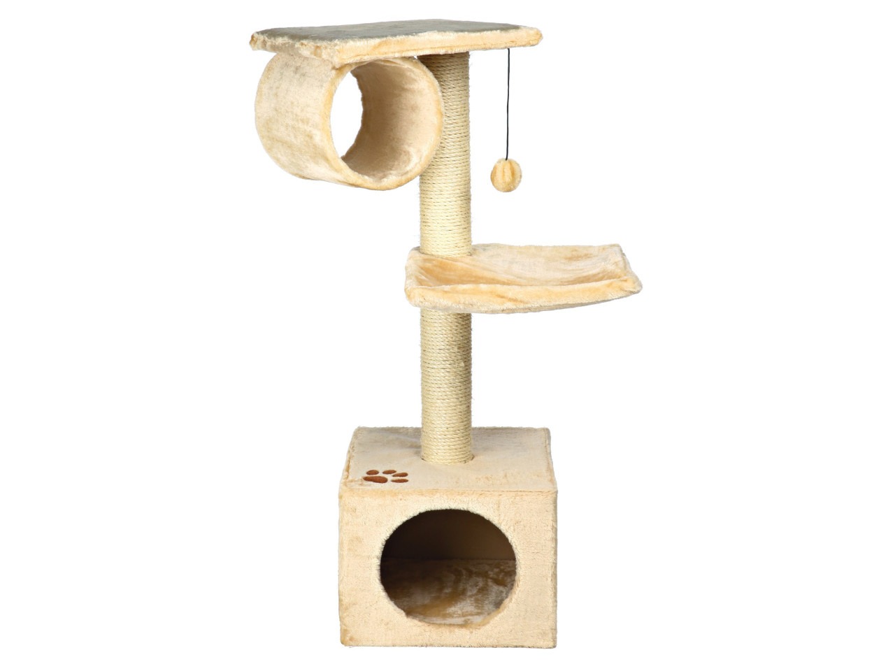 Trixie Ansamblu De Joaca, San Fernando, 36x36 cm/ h: 106 cm, Bej, 43951