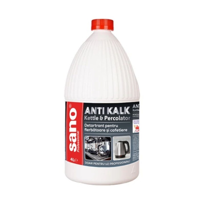 Lichid anticalcar electrocasnice 4 l Sano Professional