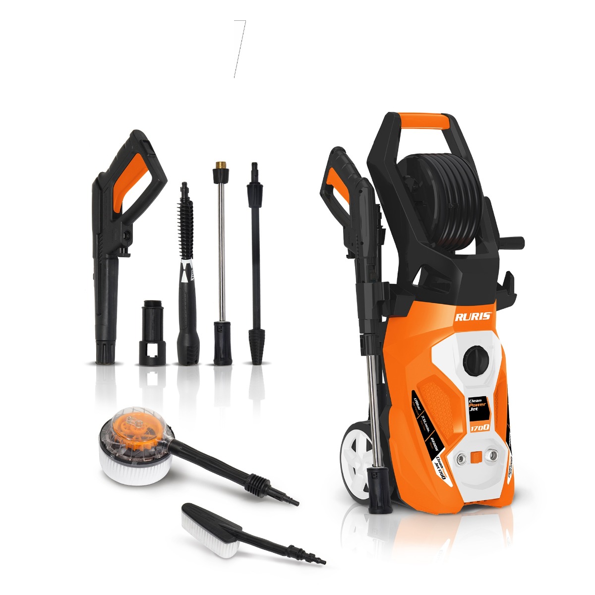 Spalator Cu Presiune Ruris Clean Power Jet 1700