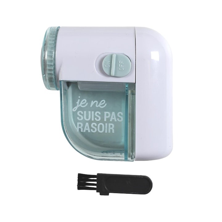 Aparat pentru indepartarea scamelor, Portabil, Cu baterii, 8.5 x 7.5 x 4 cm, Multicolor