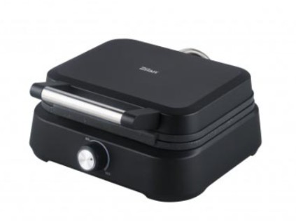 Aparat pentru vafe, putere 1500W, placi fixe din aluminiu, termostat reglabil, Zilan