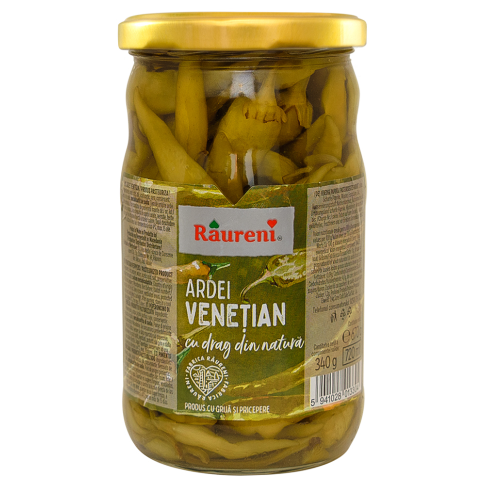 Ardei iute venetian 670 g, Raureni