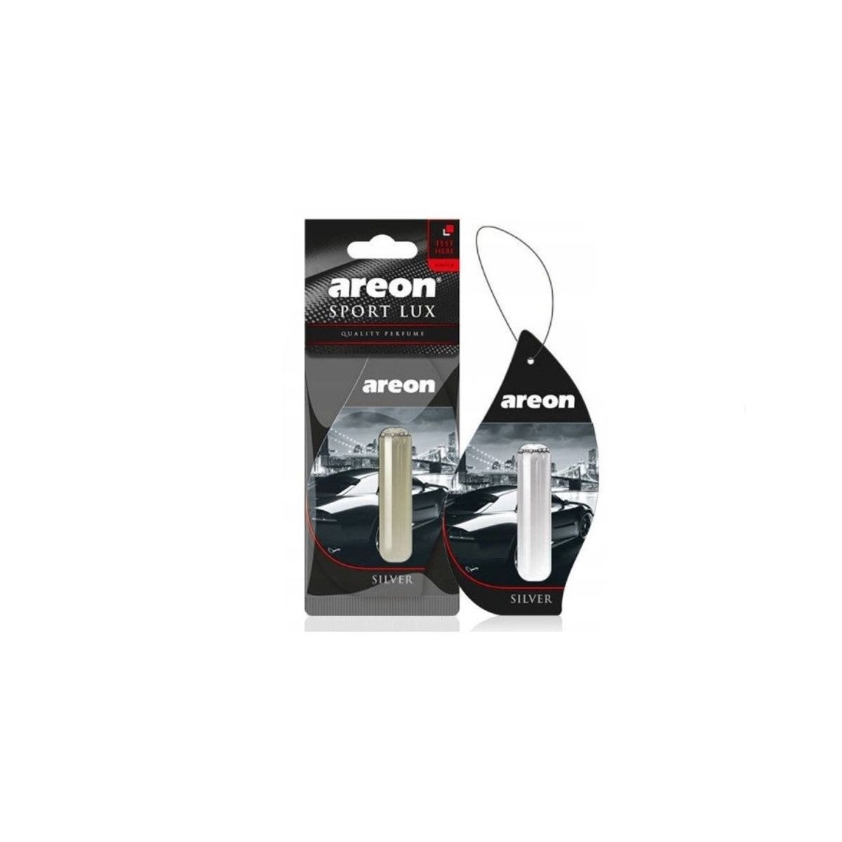 AREON LUX ODORIZANT AUTO FIOLA 5ML SILVER