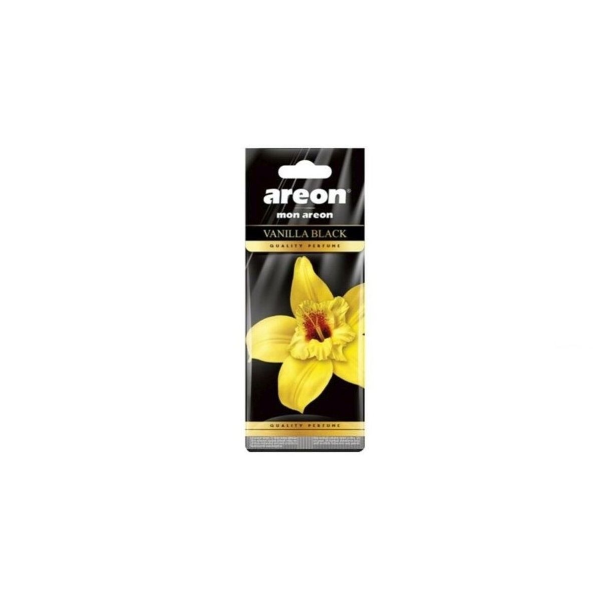 AREON MON ODORIZANT AUTO CARTON VANILLA BLACK