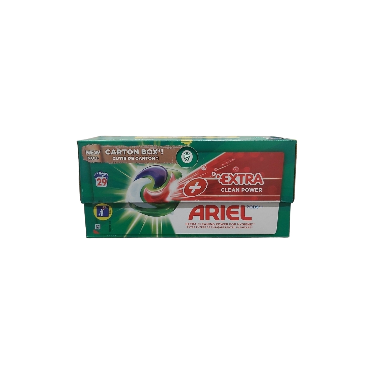 ARIEL ALLIN1 PODS DETERGENT CAPSULE 29BUC EXTRA CLEAN POWER