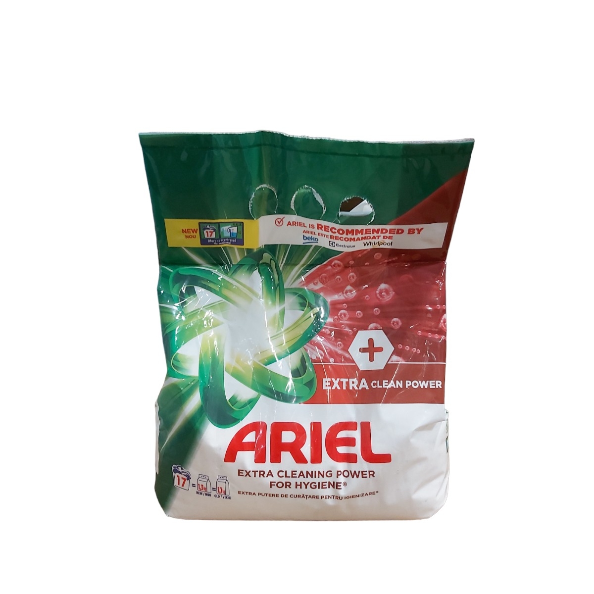 ARIEL DETERGENT PUDRA AUTOMAT 1.275KG EXTRA CLEAN 17 SPALARI