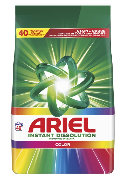 ARIEL DETERGENT PUDRA AUTOMAT 2.6KG COLOR 40 SPALARI