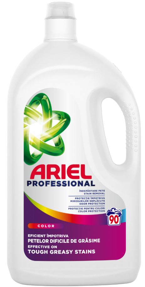 Detergent lichid, Professional Color, 4.05L, 90 spalari, Ariel