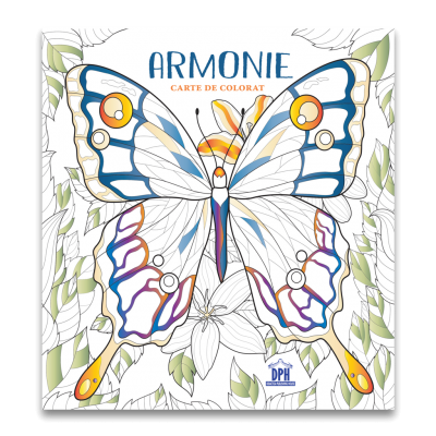 Armonie: Carte de colorat - 28 de file detasabile
