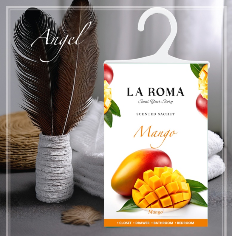 Odorizant de dulap, saculet parfumat Mango, 26 g, La Roma