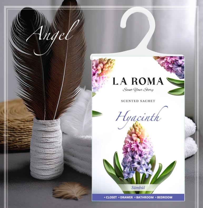 Odorizant de dulap, saculet parfumat Zambila, 26 g, La Roma
