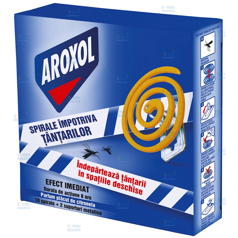AROXOL SPIRALE IMPOTRIVA TANTARILOR 10BUC