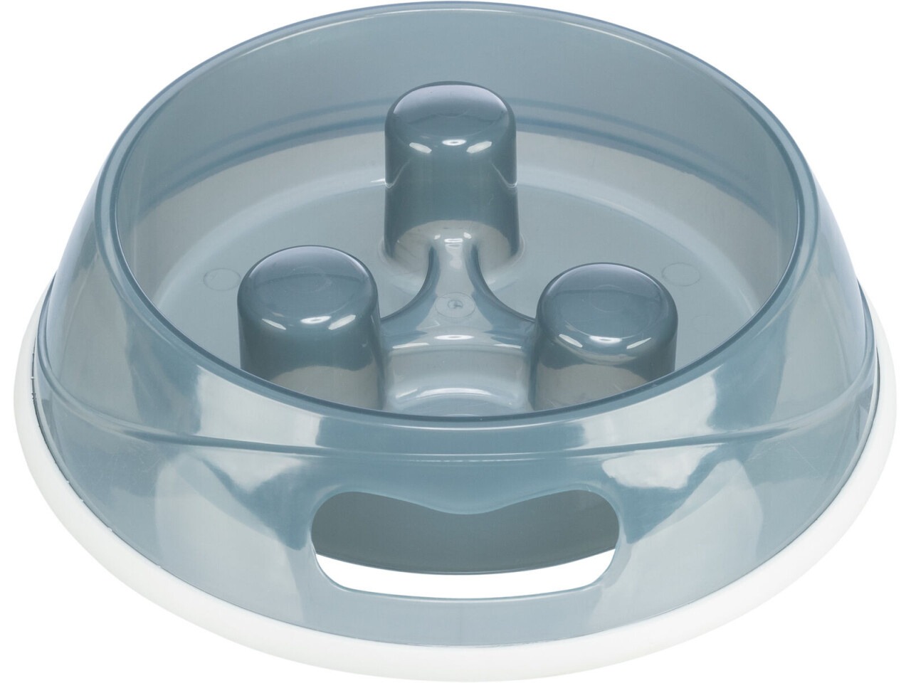 Trixie Castron Plastic Pentru Hranire Lenta 1.5 l/27 cm, Diverse Culori, 25033