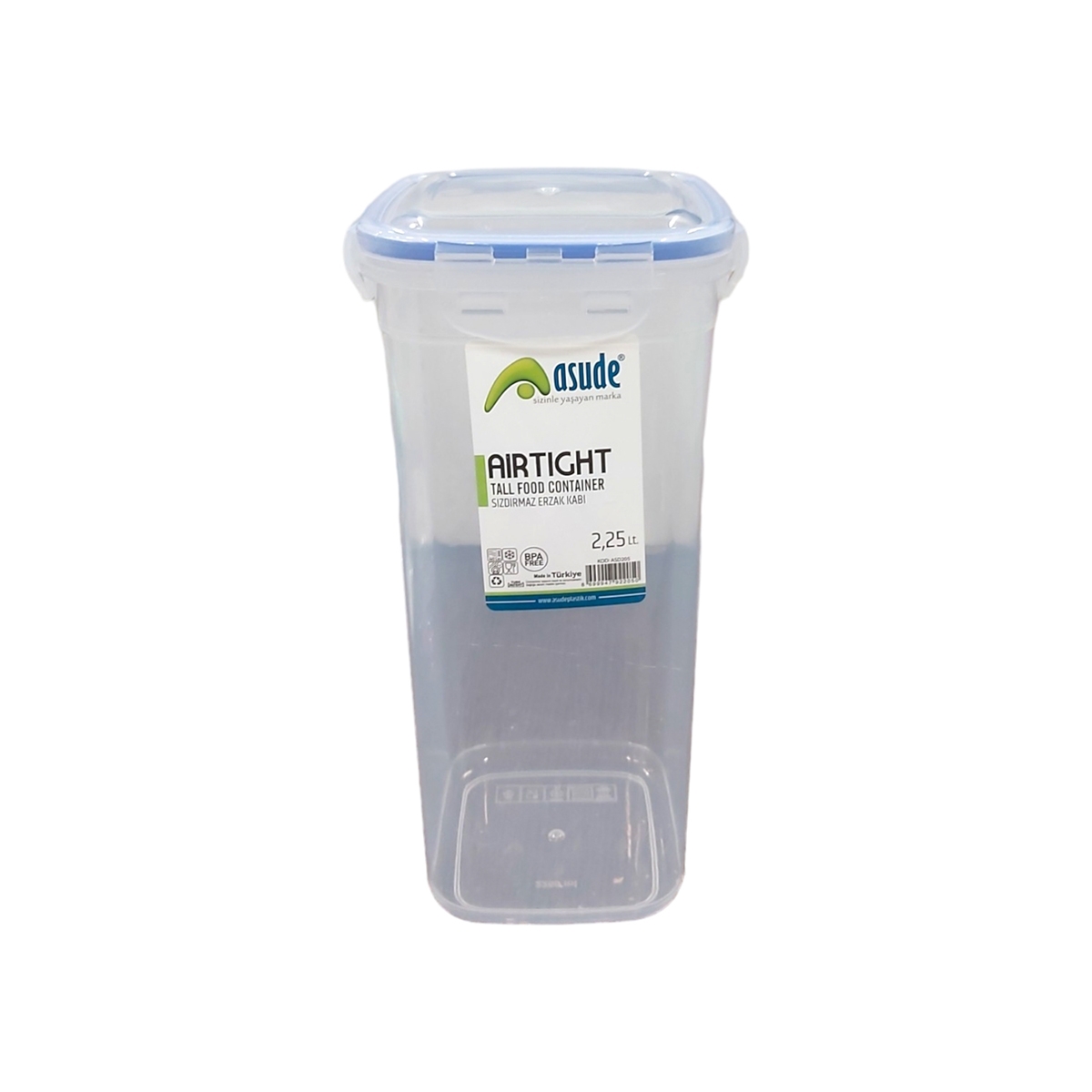 ASUDE CUTIE ALIMENTARA INALTA CU CAPAC 2.250ML ASD205