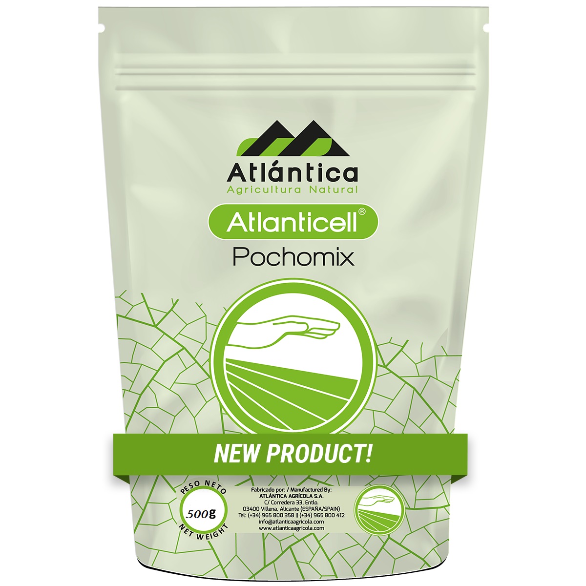 Ingrasamant si stimulent biologic de metaboliți simbiotici Atlantica, Atlanticell Pochomix 500 G