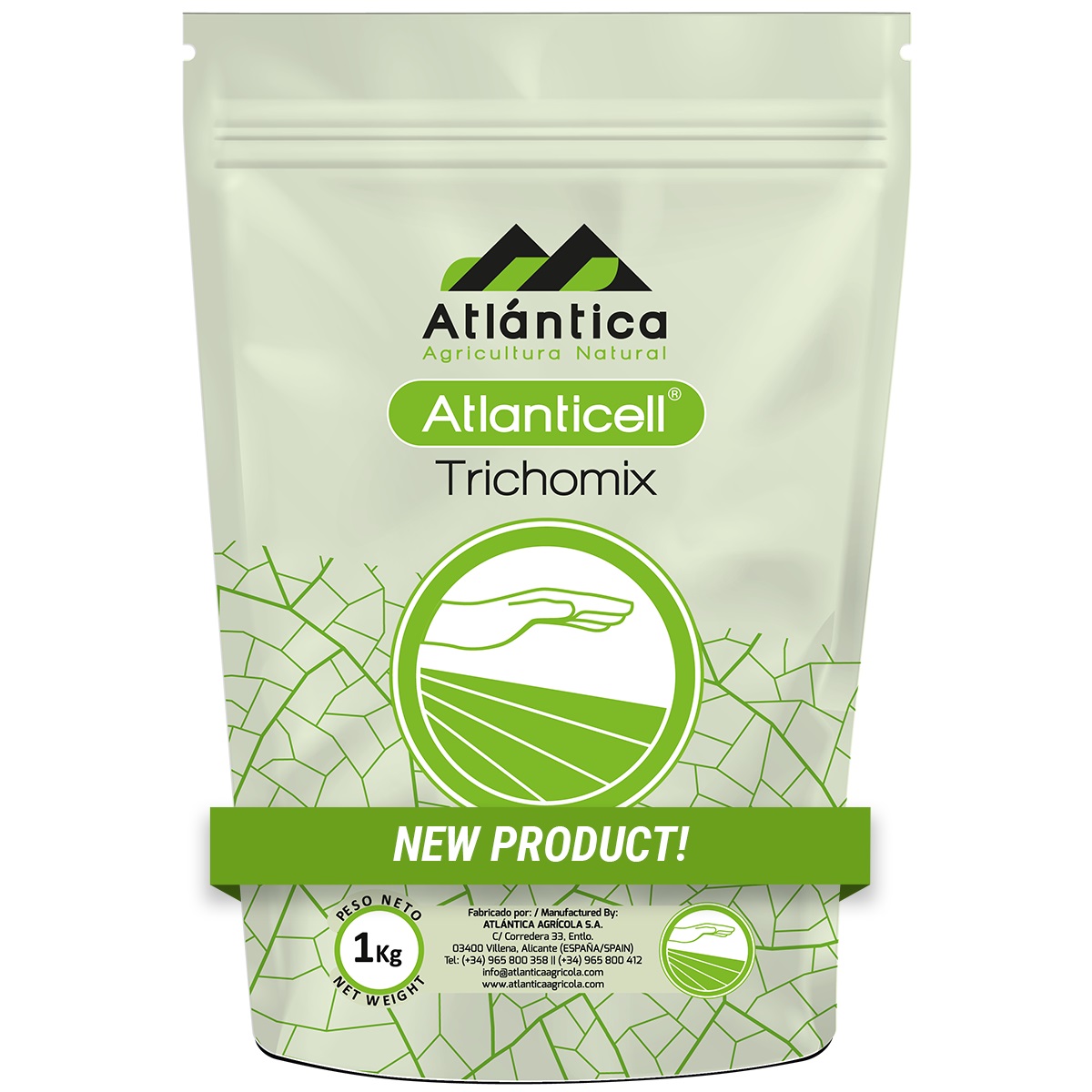 Ingrasamant si stimulent biologic cu plus de toleranta la stres Atlantica, Atlanticell Trichomix 1 kg
