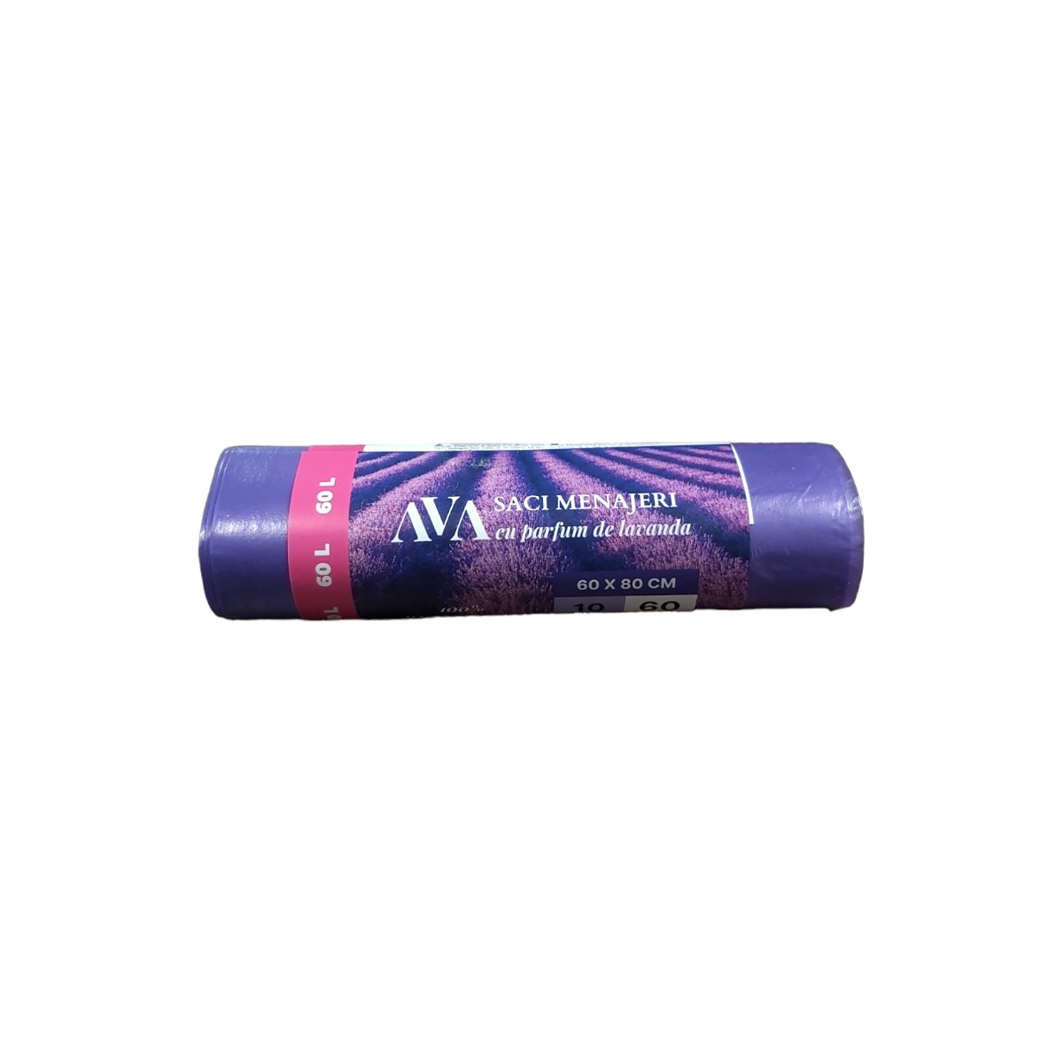 AVA SACI MENAJ PARFUMATI LAVANDA 60L 10BUC/ROLA