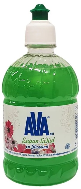 Sapun lichid cu glicerina Avanti verde, 500 ml