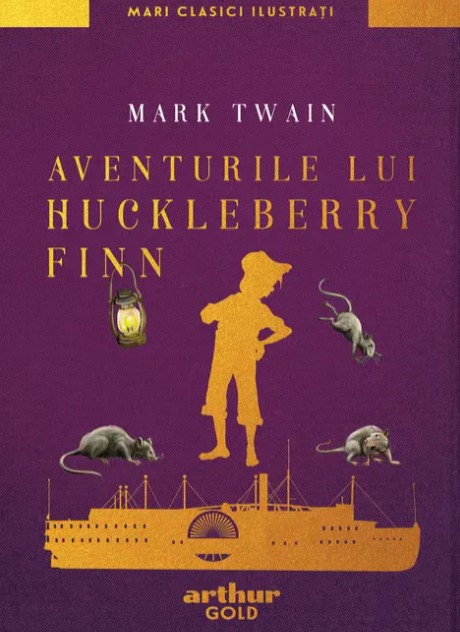 Aventurile lui Huckleberry Finn. Mari clasici ilustrati - Mark Twain