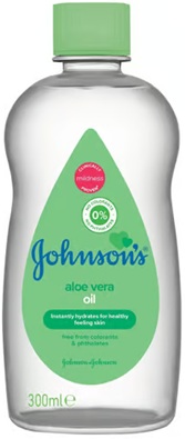 JOHNSONS BABY ULEI DE CORP ALOE VERA 300ML