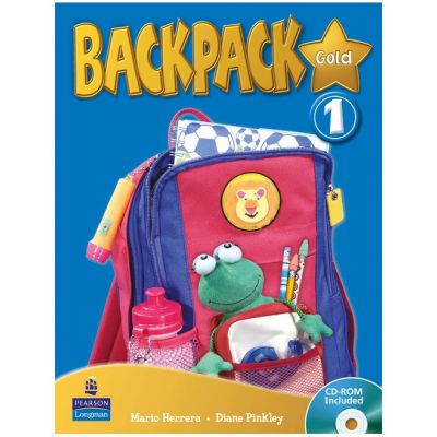 Backpack Gold Level 1 Students\' Book with CD-ROM - Diane Pinkley